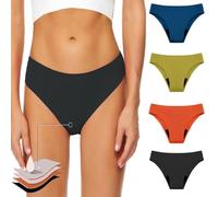 Générique Culotte Menstruelle Taille Haute Flux Abondant Slip, Culottes de Règles, Post-Partum, Récupération, Protection Hygiénique Lavable pour Regle, Culotte Menstruelle Adolescente Taille Haute