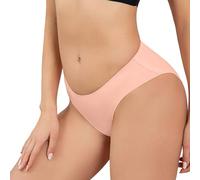 Générique Culotte sans Couture Femme sous-vêtements physiologiques à Quatre Couches sans en Soie glacée pour Femmes,sous-vêtements triangulaires et -Fuite pour Tante Post-Partum(RD2,XL)