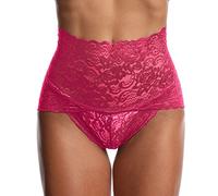 Générique Culotte Taille Haute Femme Transparente, Boxer Femme Dentelle ImpriméE String Ventre Plat Invisible LéGèRe Respirante Soft Confortable Chic Et éLéGant Slips Stretch Panties String