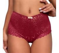 Générique Culottes Femme Femmes sous-vêtements en Dentelle Florale Taille Haute sans Couture Tongs pour Femmes Respirant Sexy Bikini Culotte brève Culotte(C,XL)