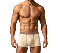 Générique Culottes sans Coutures Respirantes pour Un Confort Quotidien Ceinture Extensible Douce et Respirante Qui ne Pas (Brown XXL)