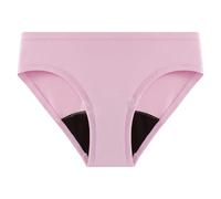 Générique Culottes Shorties Et Strings Femme Physiologique Anti Fuite Léger Respirant Candy Color Quatre Couches pour Confort Menstruel