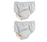 Générique Culottes Urinaires Lavables en Coton Respirant Lot de 2 Taille L Protection Réutilisable Anti-Fuites pour Adultes Femmes et Hommes Usage Quotidien