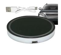 Générique Cup Holder Lights - Vessel Mats, 2 Drink Coasters For Vehicle Styling, Glowing Discs With Rechargeable Battery, Automotive Hardware, Luminous Circles For Lorries, And Pickup Cab Enclosure