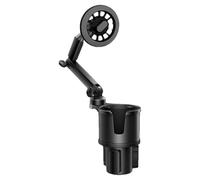 Générique Cup Phone Holder - Car Cup Holder Phone Mount | CupHolder Expander Magnetic Navigation PhoneHolder for Car | 2024 Multifunctional ABS Bottle Extender Dashboard Drink Slot Mount