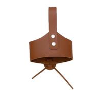 Générique Cup Sleeve, PU Leather Drink Holder, Retro Insulated Design, Portable with Belt Attachment, Reusable and Durable, Brown Color, Best for Cosplay, Theatre, Theme Parties