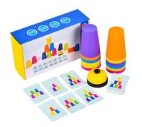 Générique Cups rapides, tasses de pile, coupe d'action volante avec interaction pour parents, jeu intellectuel, jouet de formation cérébrale éducative pour les, défi de fête, compétition familia