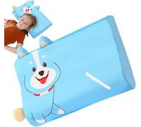 Générique Cuscino per Bambini, 45 x 27 x 6 cm, per sedili Auto per Dormire Piccolo cuscino per la Scuola Materna, per i viaggi, Piccolo cuscino per la Pelle, cuscino ergonomico cartone animato
