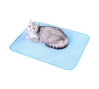 Générique Cuscino Rinfrescante per Cani - 27.56x21.65 pollici Tappetino Portatile in Seta Fredda per Cani,Cuscino Morbido per Animali Domestici per Soggiorno Camera Da Giardino E Gatti Anziani
