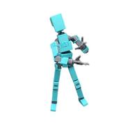 Générique Cute 3D Printed Kids Dolls Colorful Collectible Toy Figures