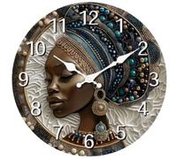 Générique Cute Animal Clock for Living Room Bedroom Bar Office Library Kitchen (Style C, 8inch/20cm)