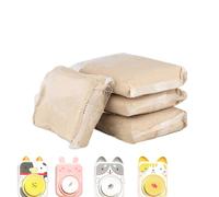 Générique Cute Animal Pottery Wheel Set for Kids, DIY Mini Pottery Studio,Complete Potterys Painting Kit Arts and Crafts for Girls Boy Kids Toy, Birthday Halloween (Clay,6*Clay)