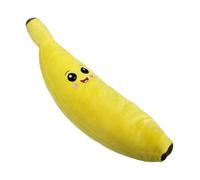 Générique Cute Banana Dog Toy | Squeaky Banana Chew Toy | Interactive Puppy Soft Chew Toy | Self-Entertaining Dog Toy | Plush Banana Pet Toy Teeth Cleaning Benefits for Dogs