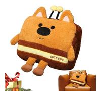 Générique Cute Bee Dog Plush | Bee Puppy Plush Toy | Adorable Plush Dog Doll | Soft Stuffed Animal Toy | Bee Dog Plush Pillow Soft and Cuddly Short Plush for Snuggling Up to During Lonely Times