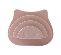 Générique Cute Cartoon Wall Hooks, Animal Nose Utility Hooks with 3 Slots, Multi Functional Decorative Wall Hangers for Bedroom Living Room Office Apartment Kids Home Decor, 10x8x3.5cm