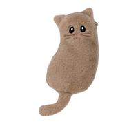 Générique Cute Cat Plush Pencil Case, Soft Organizer for Teens and Kids, Classroom, College, Office, Travel, Crayons, Pens, Markers, School Supplies, Aesthetic Design