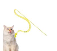 Générique Cute Cat Toy - Squeaky Toy, Teaser Stick with Snake Shape, Interactive Design, Pet Accessory, Cat Wand for Kitten Indoor Play Boredom Exercise Entertainment at Home Living Room Bedroom