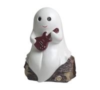 Générique Cute Halloween Ghost | Guitar Ghost Table Lamp | Resin