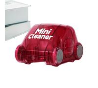 Générique Cute Mini Desk Cleaner, Portable Table Dust, Small Size Vacuum with Brush Feature, ABS Cleaner, Desktop Crumb Collector with Modern Style, Office Study Accessory for Home School