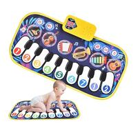 Générique Cute Musical Mat - Play Mat Piano, Music Instruments Electronic Music Toys Crawling Toys for Fun for Children Over 3 Years Old Educational Play for Kids Early Learning Development