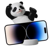 Générique Cute Panda Phone Holder, Desk Cell Stand System, Anti Slip Stable Support Base, 3.9x3.3 inches Compact Mobile Display Design, Minimal Desk Decor Style, Indoor Outdoor Use