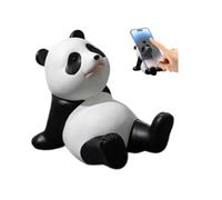 Générique Cute Panda Phone Holder, Resin Panda Phone Holder, Decorative Panda Desk Accessories for Table Decoration, Window Sill, Fireplace, Shelf Decoration (a)