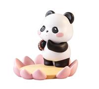 Générique Cute Phone Stand Panda Resin Animal Home Decor Ornament