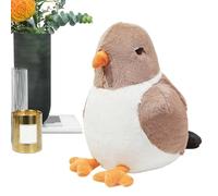 Générique Cute Pigeon Plush Toy, Soft Bird Toy, Safe PP Cotton Doll Boys Girls, Sleep Companion Bedroom Couch Nursery, Birthday Gift for Family Friends Colleagues, 30cm, Grey