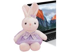 Générique Cute Rabbit Stuffed Animal Soft Comfortable Cartoon Animals Collection Adorable Plush Toy Doll Premium Fabric Gentle Touch Durable Stitching Choice Lovely Decorative Companion | for Boys Gi