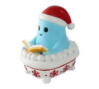 Générique Cute Reading Books Lamp | Bedside Lamps,Resin Figurines | Resin Table Lamps Lighting Collectible Figurines For Book Lovers Halloween Home Kitchen Desk Living Room Bathroom Readers Party