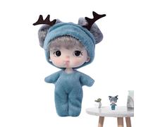 Générique Cute Reborn Doll - Realistic Rebirth Doll for Children, Portable Cute Soothing Dolls, Funny Kids Toys for Relaxing, Playing, Accompany