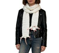 Générique Cute Scarf - Soft Fashion Neck Scarf | Lightweight Polyester Fabric with Floral Pattern Warm Wrap Accessory for Daily Outfit Styling Autumn Winter Wear Casual Street Layering Look