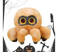 Générique Cute Spider Plush - 11.8 inch Big-Eyed Stuffed Animal Toy with Soft, Adorable Halloween for Kids Adults | Decorative Spider Cushion for Nursery Bedroom Sofa Chair Home Car Gift Decor