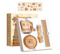 Générique Cute Stationery Set - Cute School Supplies With Cartoon Theme For Girls | Erasers & Correction Supplies Pencil Sharpener, Electric Vacuum Cleaner, Eraser, Pencils For Children Teen Student