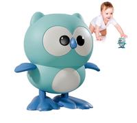Générique Cute Wind Up Toys,Walking Owl Clockwork Toy | 8x8x8.5cm Kids Colorful Bird Toys, Perfect Novelty Cartoon Style Clockwork Toy for Home, Kindergarten, Nursery, Preschool