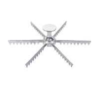 Générique Cutter À Entier - Coupe-pizza Multi-dents Créative, Outils De Pâtisserie, Pâte À Roue À Pâtisserie | Outil De Cuisine En En Aluminium Pour Couper Le Gâteau Au Fromage, Les Gâteaux Carrés