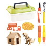 Générique Cutter De Construction pour - D'outils D'artisanat De 148 Pièces, Outils De Construction Créatifs en Carton, Pièces d'apprentissage Dentelées Sûres, Séances D'artisanat Pratiques avec