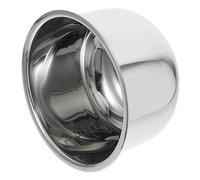 Générique Cuve Intérieure en Acier Inoxydable 304 pour Cuiseur à Riz 2L Doublure Épaisse Brillante Accessoire Cuisine Polyvalent pour Cuisson Quotidienne et Pâtisserie