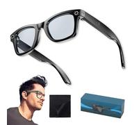 Générique Cyanvue AI Smart Glasses, 8mp Camera Glasses, with 144 Translation, Music & Call Features, Anti-Blue Light Glasse for Men Women, Music Playback & Hands-Free Calling (Light Glasses)