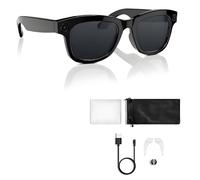 Générique Cyanvue AI Smart Glasses, 8mp Camera Glasses with Music & Call Features, Bluetooth Glasses with 144 Translation, for Men Women (Black)