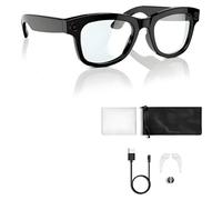 Générique Cyanvue AI Smart Glasses, 8mp Camera Glasses with Music & Call Features, Bluetooth Glasses with 144 Translation, for Men Women (White)