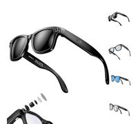 Générique Cyanvue AI Smart Glasses - 8mp Camera Glasses with Music & Call Features, Waterproof Smart Glasses for Men with Camera, Smart Glasses for Men Women (Sunglasses)
