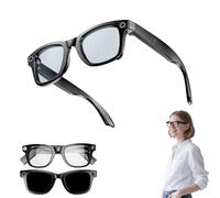 Générique Cyanvue AI Smart Glasses, Smart Glasses with Camera, 8mp Camera AI Smarts Glassess with Music Playback & Call Features (Flat Mirror)