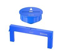 Générique Cycle Seat Cushion Height Measuring Tool, Magnetic Height Testing Gauge, Lightweight Riding Accessory for Outdoor, School, Adjustable Bike Saddle Positioning Aid