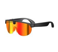Générique Cycling Camera - Glasses Smart Sports Sunglasses | Touch Activated Recording HD Lens Lightweight Wearable Eyewear UV Protection for Men Women, Youth, Riding, Running or Training