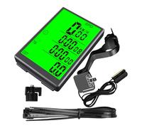 Générique Cycling Computers - 7.8x5.1x1.8cm Wired Bike Computer | Waterproof LCD Display | Precision Data Tracker for Road, Mountain, Dirt, Commuting, Touring, Training