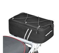 Générique Cycling Seat Pack - Oxford Cloth with Waterproof Zipper 8L | Water Resistant Bicycle Backseat Saddle Carrier | Reflective Cycling Bag for Bicycles Electric Vehicles Motorcycles Scooters