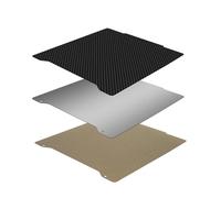 Générique d ' Acier Inoxydable PEI Pet PEY, tôle d ' Acier à Ressort Lisse, résistante Hautes températures pour imprimante 3D Prusas, Amovible et réutilisable