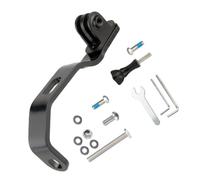 Générique D ' éclairage pour Fourche de vélo avec caméra | Structure de en métal courbé, points de fixation de la caméra et de la lumière, placement organisé de