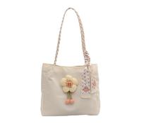 Générique d ' école étudiant femmes en nylon sacs à main décontractés capacité épaule shopping rencontres fleur déplacements capacité fleur à main pour les femmes étudiant école épaule